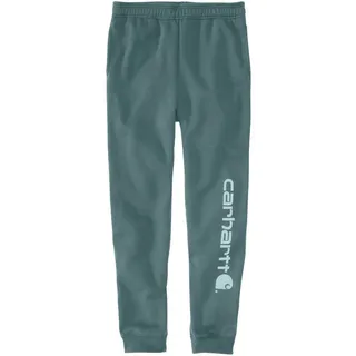 CARHARTT Tapered Graphic Jogginghose - Hellblau/Weiß - S