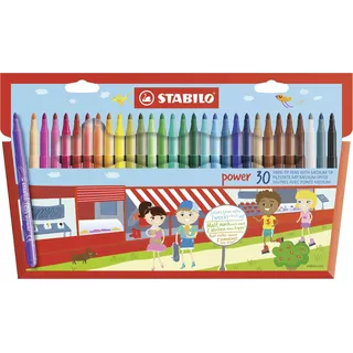 Stabilo power Filzstifte farbsortiert,