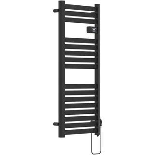 [pro.tec]® Elektrischer Handtuchheizkörper Ringebu 120x50cm Schwarz