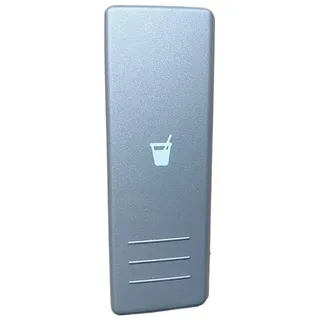 SHENGG X1 Neue Innen Armaturenbrett Auto Wasser Tasse Halter Abdeckung Cap Trim for 6Q0858602E 6Q0858602 (Color : Dark Silver)