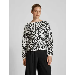 Strickpullover aus Schurwoll-Kaschmir-Mix mit Yak-Anteil, Black, 36