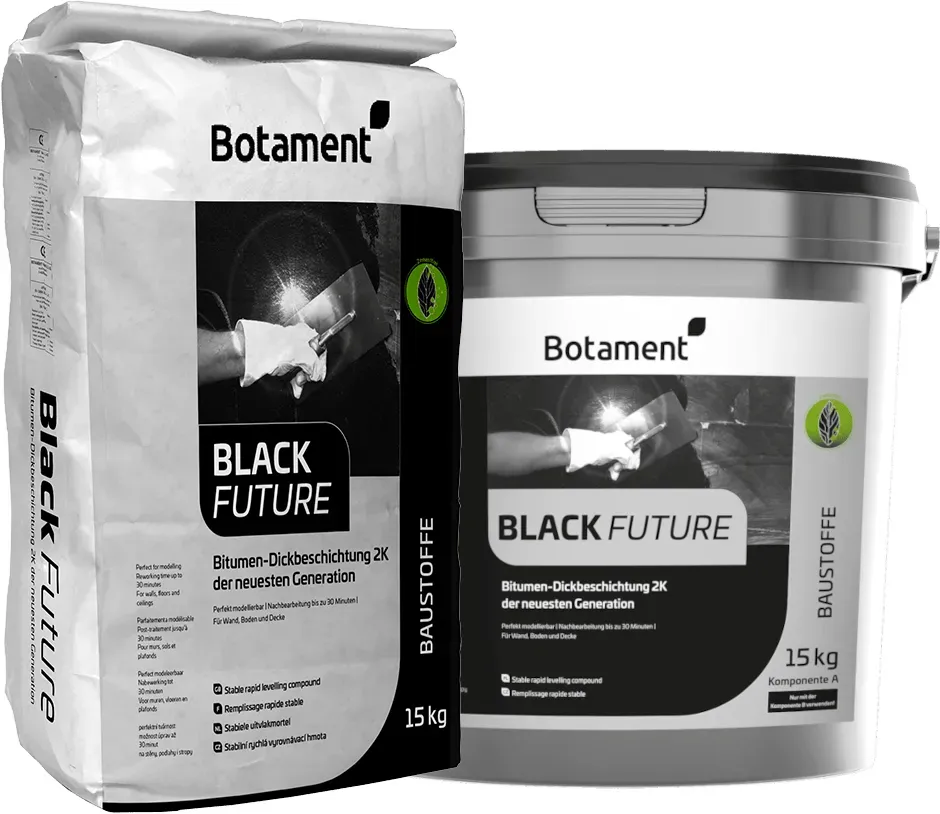BOTAMENT Black Future - 2K-Bitumen-Dickbeschichtung - 30kg