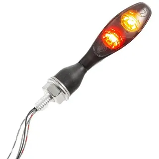 KELLERMANN micro 1000 DF Dark, 3in1 Rückleuchte/Blinker - Schwarz