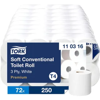 TORK Toilettenpapier T4 Premium 3-lagig 72 Rollen