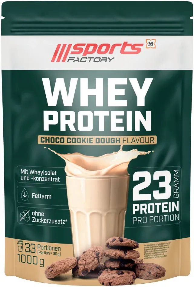 SPORTS FACTORY Whey Protein Choco Cookie Dough