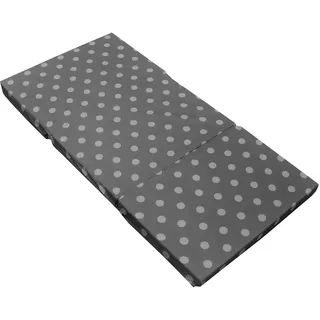 BABYCAB Bambini Kinder - Reisebettmatratze Dots grau