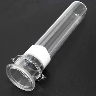 Wiltec SunSun Ersatzteil für Druckteichfilter CPF-500 Quarzglas-Hülse, Teichdruckfilter UVC-Lampe Teichfilteranlage 10000 l/h, effiziente Wasserfilterung