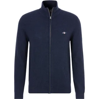 GANT Herren Strickjacke, Marine, XX-Large