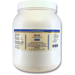 v a n t e r r e - Balchem OptiMSMTM* Das reinste, sicherste und qualitativ beständigste MSM der Welt - 2200g Pure OptiMSM®
