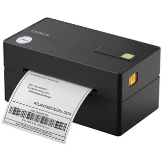 Inateck PR40SW - Etikettendrucker, Thermo, Bluetooth, schwarz