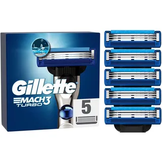 Gillette Mach3 Turbo Rasierklingen 5 St.