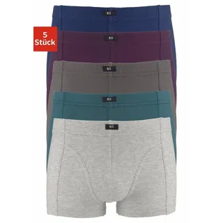 H.I.S. H.I.S Boxer Boxershorts für Jungen (Packung, 5-St) farblich sortiert oder nur schwarz blau|bunt|grau 152