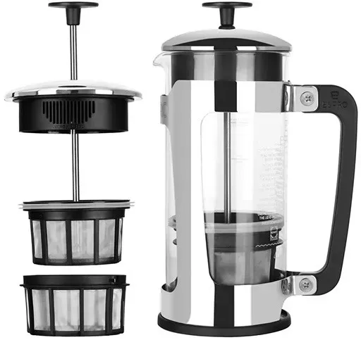 Espro P5 French Press Kaffeebereiter 540 ml - Edelstahl poliert