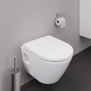 Duravit D-Neo Wand-WC Compact mit WC-Sitz Weiß spülrandlos