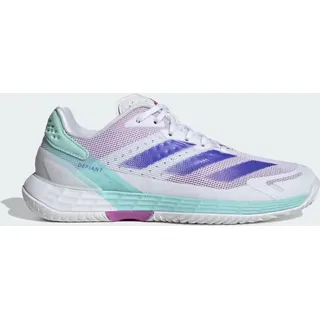 Adidas Defiant Speed 2 Tennisschuh Cloud White / Cobalt Blue / Semi Flash Aqua 42 2/3