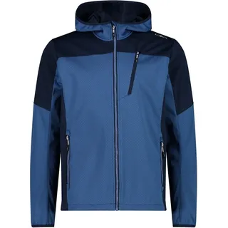 CMP Herren Funktionsjacke MAN JACKET FIX HOOD, DUSTY BLUE, 52