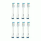 Oral-B Pulsonic Clean Aufsteckbürsten für Schallzahnbürsten, 8 Stück