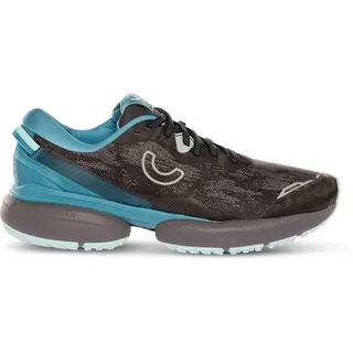 TRUE MOTION Damen Laufschuhe U-TECH Nevos Elements, Black/Blue Light/Castle Rock, 42 1⁄2