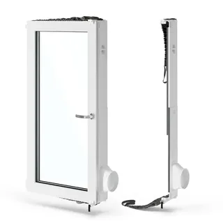 AEG AWKIT5 Fensterabdichtungs-Set für Klimageräte Weiß/Grau