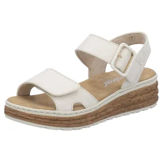 Rieker Plateausandale Damen Beige 38