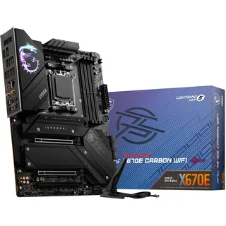 MSI MPG X670E Carbon WIFI ATX Mainboard Sockel AM5 4x M.2/USB-C/HDMI/DP
