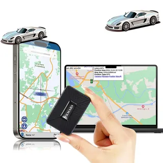 TKMARS Mini GPS Tracker GPS Tracker Ohne ABO GPS Tracker Klein Unauffällig für Auto, Kinder, Koffer,1500mah