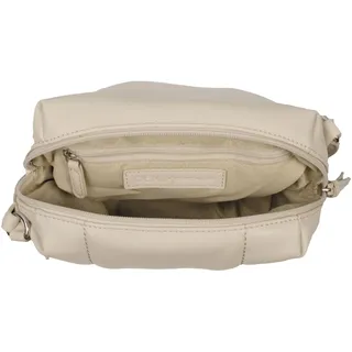 TOM TAILOR Umhängetasche Allya Barrel Bag Cream White