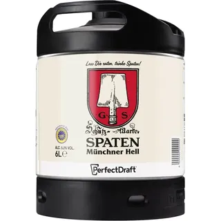 Spaten Bier 1x 6 l Fass für Perfect Draft Bierzapfanlage