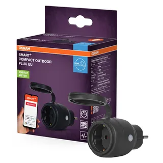 Osram Smart-Home-Steckdose Schwarz
