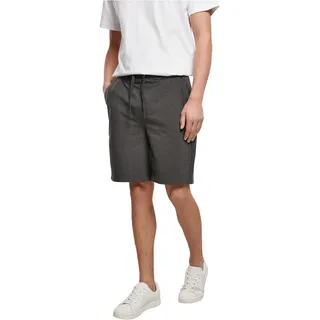 Build Your Brand Men BY080-Terry Shorts Terry Shorts, Charcoal, M
