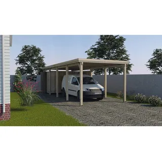 Einzelcarport 617 2,94 x 7,84 m kdi inkl. PVC Trapezplatten
