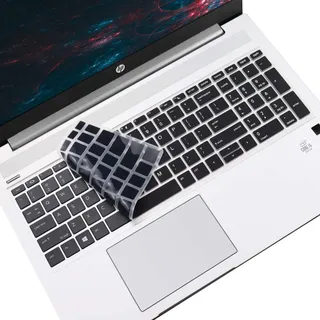 Tastatur-Abdeckung für HP ProBook 455 G6 G7 15.6 Zoll / HP ProBook 450 G5 G6 15.6 Zoll / HP Probook 650 G4 G5 15.6 Zoll / HP ProBook 470 G5 17.3 Zoll US-Layout Tastatur Skin (Black)