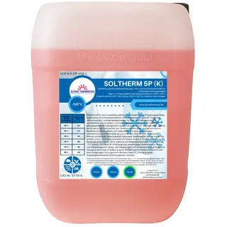 Solarflüssigkeit Flach- u. Röhrenkollektor 25 l rot Konzentrat bis -58° C