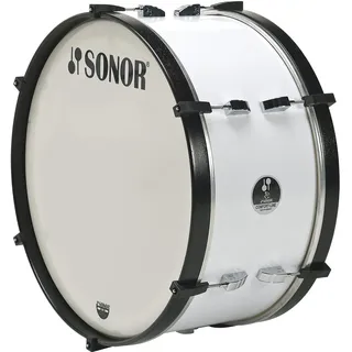 Sonor Comfort Line Marching Bass Drum 24"x10" Weiß