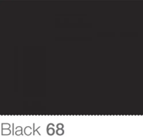 COLORAMA Hintergrund Black 1.35x11m #068 (Sperrgut)