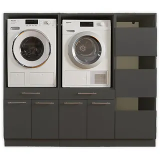 laundreezy Mehrzweckschrank-Set »LAUNDREEZY LDSK10«, Breite 185 cm