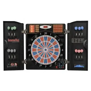 KARELLA - Dartautomat CB-90 inkl. 12 Darts, Ersatzspitzen, Netzteil