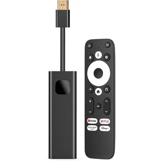 GigaBlue Giga TV Stick 4K Pro Ethernet Adapter – USB-C auf LAN mit 100 Mbit/s & PD 60W Ladeanschluss – Ideal für Android TV, Laptops, Tablets – Plug & Play für Schnelles Internet