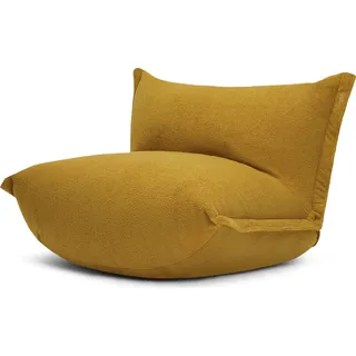 The BonBaron Sherpa Pouf Khaki braun