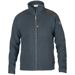 Fjällräven buck Fleece M Herren Fleecejacke, Graphite, L