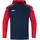 Kapuzensweatshirt Marine/Rot L