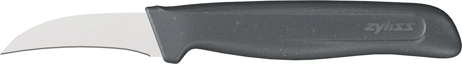 ZYLISS Schälmesser 6 cm Klingenlänge mit Griff aus Weizenstroh-Kunststoff