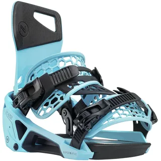 NIDECKER Supermatic Escapecyan Snowboardbindungen - M