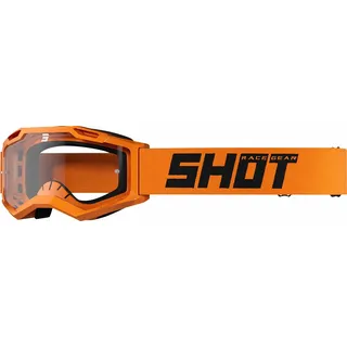 Shot Assault 2.0 Solid Offroad-brille - Neon Orange Glossy - Clear/CAT0