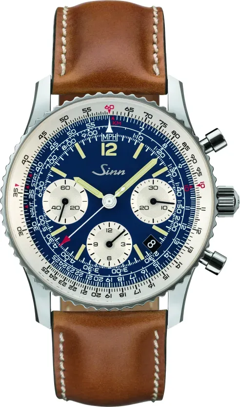 Sinn Instrumentelle Chronographen 903 St B E II" 903.091" - blau,braun - 41mm