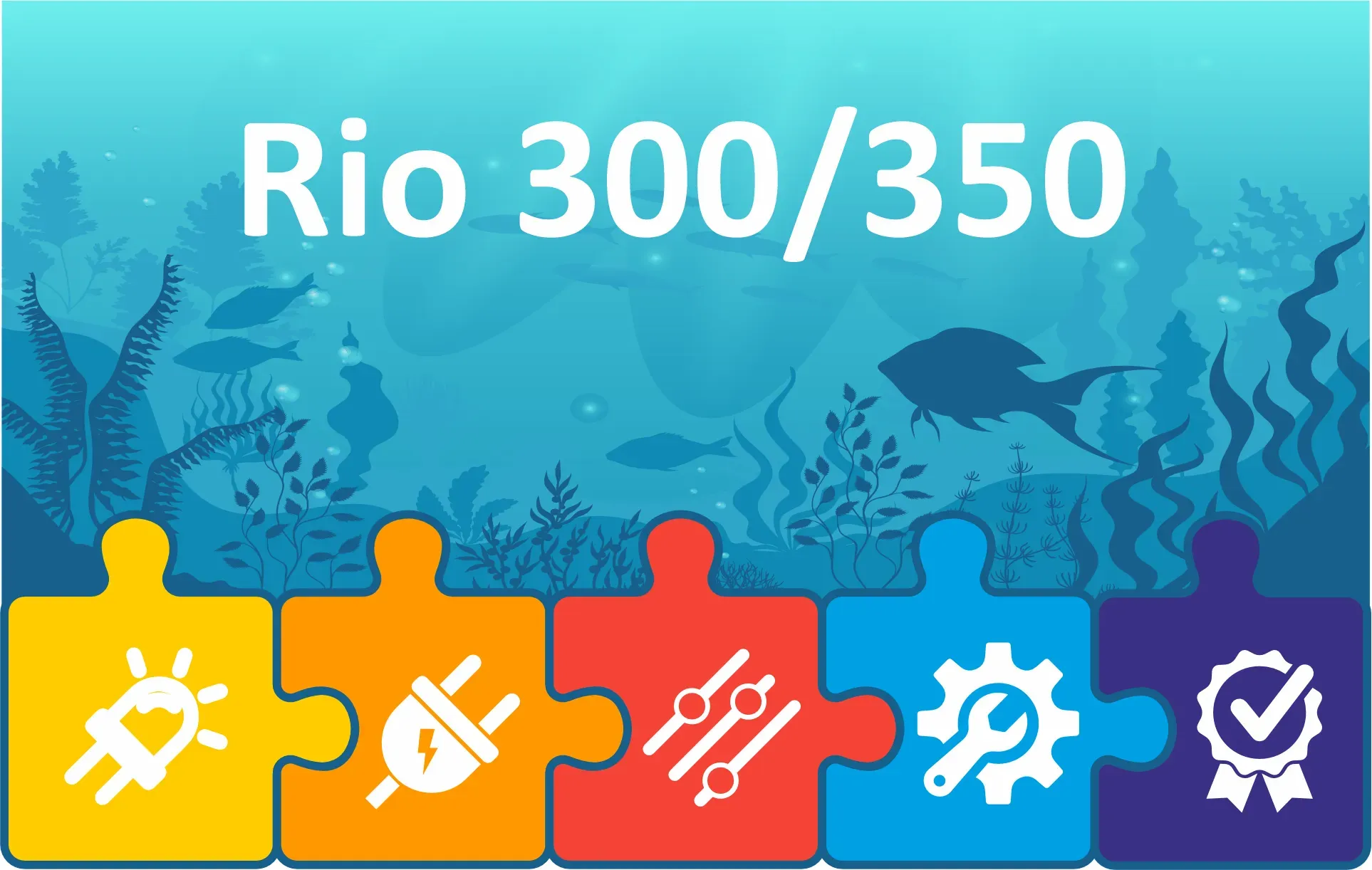 spotBEAM LED Beleuchtung für JUWEL Rio 300/350 Aquarium | Komplett-Set