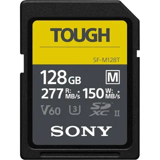 Sony SDXC SF-M Tough 128GB Class 10 UHS-II V60