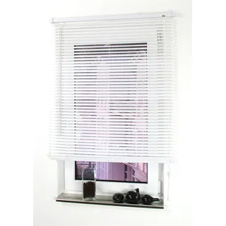 LIEDECO Kunststoff-Jalousie 60 x 220 cm Weiß