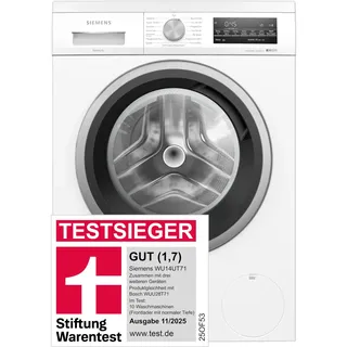 Siemens WU14UT71 Waschmaschine (8 kg, 1400 U/min)