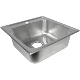 NINDO Patryk Edelstahl 500 x 500 mm